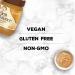 Earth Balance Creamy Peanut Butter with Flaxseed Spread - Vegan & Gluten Free - 16 Oz - Buy Online on GoSupps.com