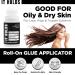 Premium Roll-On Body Glue for Skin - Liquid Fashion Tape | Butt & Body Glue | Sweat Resistant Adhesive | Wig & Sock Glue | Residue-Free | Made in USA - 2oz (1 Pack) - Buy Online on GoSupps.com