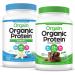 Orgain Organic Protein & Greens Protein Powder Plant Based Vanilla Bean 1.94 lbs (882 g)