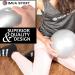 Imua Sport 9-Inch Barre Ball for Barre, Yoga, Pilates - Exercise Ball with Workout Guide - Buy Online on GoSupps.com