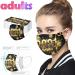 ZQP 50PCS 2021 Happy New Year Disposable_Face_Masks for Adult 5-Types 3-ply Non-Woven Fabricwith Elastic Earloops Fireworks Camouflage Pattern High Filtration and Ventilation Security - Buy Online on GoSupps.com