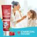 Kids Charcoal Toothpaste - Organic Cherry Flavor | Non-Toxic & Fluoride Free - Buy Online on GoSupps.com