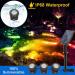 Natpow RGB Solar Pond Lights - IP68 Waterproof Underwater Garden Lighting | Color Changing Landscape Headlight & Diving Spotlights (3 in 1) - Buy Online on GoSupps.com