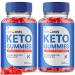 (2 Pack) Slim Candy Keto ACV Gummies Weight Loss Shark Advanced Tank Slimcandy Slim Keto Candy Apple Cider Vinegar Supplement Oprah Winfrey Slim Kandy Keto + ACV Gomitas Women Men (120 Gummies) 120 Count (Pack of 1)