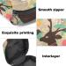 Stylish Zip Bag for Menstruation Pads & Tampons - Women's Napkin Bag with Deer & Floral Sketch - Ideal Gift for Girls - Buy Online on GoSupps.com