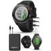 Garmin Approach S62 (Black) Premium Golf GPS Watch + CT10 Game Tracker Sensors (x3) | Bundle with Portable Charger & Screen Protectors | Touchscreen, Virtual Caddie, Heart Rate | Best 2022 Golf Watch +Charger & Screen Protector Bundle Approach S62 (Black 