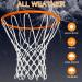 NEIJIANG Heavy Duty Basketball Net Replacement - All Weather Anti Whip, Fits Standard 12 Loops Rim - Indoor/Outdoor Use - Buy Online on GoSupps.com