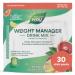 Nature's Way Weight Manager Drink Mix Packets Supports Craving Management & Abdominal Fat Loss*(1) with Clinically Studied Ingredients Plant-Based Fiber No Sugar Mixed Fruit Flavored 30 Packets