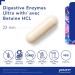 Pure Encapsulations Digestive Enzymes Ultra with Betaine HCl - Vegetarian Digestive Enzyme Supplement to Support Protein Carb Fiber & Dairy Digestion* - 90 Capsules - Buy Online on GoSupps.com