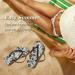 Mnsruu Dog Paw Print Flip Flops for Men & Women | Home Hotel Spa & Travel Footwear - Buy Online on GoSupps.com