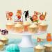 24-Piece Basketball Cake Attachments | Happy Birthday Shield & Player Decor | Sports Theme Party Accessories for Girls - Buy Online on GoSupps.com