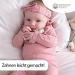 Matchstick Monkey Antimicrobial Bite Ring & Gel Applicator | BPA-Free Teething Aid for Babies 3+ Months | Animal Motif (Pomelo Eisb r) - Buy Online on GoSupps.com