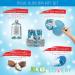 Heavenly Ocean Bliss Home Spa Gift Basket - 9pc Bath & Body Set for Women - Perfect for Father's Day, Wedding, Anniversary, Birthday, Graduation - Buy Online on GoSupps.com