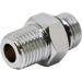 Scuba Choice Diving Male 9/16-18 to Male 1/4 NPT Adaptor - Silver - Buy Online on GoSupps.com