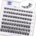 LZM individual eyelashes fake lashes 8-14mm C curl false eyelashes natural look artificial eyelashes soft diy cluster eyelashes individually natural eyelashes (moon mix) 2-moon-c curl mix