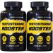 Testosterone Booster - Testosterone Supplement for Men - Male Enhancing Pills for Muscle Growth, Libido, Stamina, Strength - Tongkat Ali Muscle Builder Workout Supplement - Total T Test Boost - 2 PACK