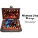 Conjurer Co. Mimic Dice Chest Storage Box - Free Lock & Key - Holds 4 Sets of Polyhedral Dice - for Dungeons & Dragons Players and DMs - Buy Online on GoSupps.com