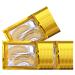 Under Eye Patches(30 Pairs) 24K Gold Collagen Under Eye Masks For Dark Circles and Puffiness Moisturizing & Hydrating Eye Patches For Puffy Eyes Reduce Under Eye Bags Anti-Aging Eye Care Treatment