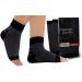 Ankle Compression Socks - A Toeless foot Sleeve  Splint for Women Neuropathy  Ankle Swelling Relief  Heel Pain. Large