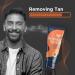 Beardhood Tan Removal Face Scrub - 3.5 oz | Effective Skin Brightening & Exfoliation for All Skin Types - Buy Internationally - Buy Online on GoSupps.com