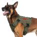 OneTigris Fire Watcher 2.0 Molle Dog Harness with Handle and Metal Buckle (Green XL) XL Green Ranger