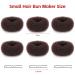 Aivwis 6 Pcs Small Hair Bun Maker Set for Kids | DIY Hair Styles Magic Twist Styling Accessories | Includes 20 Bobby Pins - Brown - Buy Online on GoSupps.com