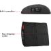 HealthMate IN9514 Heated Massage Lumbar Cushion - Lower Back Support | New Soft Velour Material - Buy Online on GoSupps.com