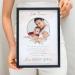 Personalized Baptism Gifts for Girls | Del M   Unique Sponsorship Letters | Custom Boho Wreath Designs (DIN A4 Framed/Unframed) - International Shipping Available - Buy Online on GoSupps.com