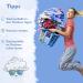 Small Planet AMZ KO Dryer Balls | T V S d Tested Energy-Saving Plastic-Free | 100% New Zealand Premium Wool - 6 Pack for Tumble Dryer - Buy Online on GoSupps.com