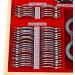 104pcs Optometry Trial Lens Set - Metal Rim Test Lenses & Aluminum Box - Essential Optical Equipment for Eye Care - Buy Online on GoSupps.com