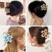8PCS Flower Claw Clips for Thick Hair - Non Slip Matte Hair Accessories for Women and Girls - Buy Online on GoSupps.com