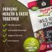 Pack of 3 x 400g Wild Rice Blend with Long Grain Brown Rice Chusei Calrose Rice Riceberry Rice Black Rice Kow Mun Red Jasmine Rice Non Gluten Non-GMO Kosher and Vegan - Floating Leaf - Buy Online on GoSupps.com