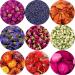 Organic Dried Flowers 9-Pack for Candle & Soap Making, Tea, Baking, DIY Beauty - Lavender, Roseleaf, Red Rose, Jasmine - Gluten-Free, Non-GMO, Caffeine-Free - 0.35oz per Bag (Bwa0038) - Buy Online on GoSupps.com