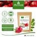 MORIVEDA Moringa Dip Tea | 100% Natural & Vegan | 20 Bags Moringa & Pomegranate Blend | Apple Cinnamon Ginger & Mint Options - Buy Online on GoSupps.com