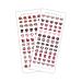 DXH NAIL CO University Football Nail Decals Bulldogs Fun Sporty Chic Nail Art College Football Nails Water Transfer Nail Stickers 1.0 Count