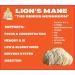 Organic Lions Mane Mushroom Extract Powder | Natural Nootropic Supplement - 56 Servings - Buy Online on GoSupps.com