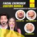 Jawzrsize Pop N Go and Custom Fit Jaw Enhancer Bundles- Jaw Face and Neck Exerciser and Toner Guys Pack - Buy Online on GoSupps.com