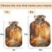 Buy Naanle 2L Hot Water Bottle - Autumn Forest Design for Pain Relief & Warmth | Ideal for Back Hand Foot & Neck Therapy - Buy Online on GoSupps.com