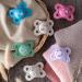MAM Original Pure Night Soother 2-6 Months (Set of 2) | Sustainable SkinSoft Silicone Teat | Glow in the Dark Baby Soother | Bio-Renewable Material - Buy Online on GoSupps.com