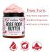 Ultra Hydrating Rose Body Butter | All-Natural Moisturizer with Whipped Shea Butter & Pure Rose Oil for Dry Skin - Buy Online on GoSupps.com