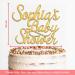 Personalised Acrylic Baby Shower Cake Topper - Welcome Baby Party Decoration (Blue) | KreateSquare - Buy Online on GoSupps.com