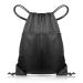 Chepepula gym bag with black cord cord swimming cord struggle PE bags for women and men trip beach school bag with waterproof for children boys girls black ...