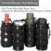 2 PCs Tactical Bottle Holder | Adjustable Military Water Bottle Bag for Camping Hiking & Outdoor Sports - Buy Online on GoSupps.com