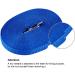 15m Blue Track Line for Dogs - Durable Nylon Leash Weatherproof Training Line with D-Carabiner & Grip Cushion - Perfect for All Dog Sizes - Buy Online on GoSupps.com