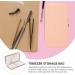 Frcolor Pink Storage Bag for Eyelash Extension Tweezers & Clips - Travel-Friendly Organizer for Beauty Tools - 1 Count - Buy Online on GoSupps.com