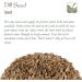 Organic Dill Seeds - Fresh Spice for Cooking and Dill Tea 700g - Buy Online on GoSupps.com