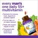 New Chapter Men's 50 Plus Multivitamin - Every Man's One Daily 55+ | Fermented Probiotics, Whole Foods, Astaxanthin | 90ct - Buy Online on GoSupps.com