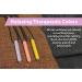 Tilcare Chew Chew Pencil Sensory Necklace Set - Silicone Chewy Toys for Kids & Adults with Autism - Peach/Yellow/Pink Chewing Pendant - Buy Online on GoSupps.com