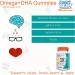 Doctor's Best Omega + DHA Gummies - Omega 3-6-9 with Citrus Flavor | 90 Count - Buy Online on GoSupps.com