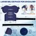 IGOHEALS Shoulder Ice Pack Wrap for Rotator Cuff Injuries - Hot Cold Therapy for Pain Relief & Recovery - Left/Right Shoulder for Men & Women - Navy 003 - Buy Online on GoSupps.com